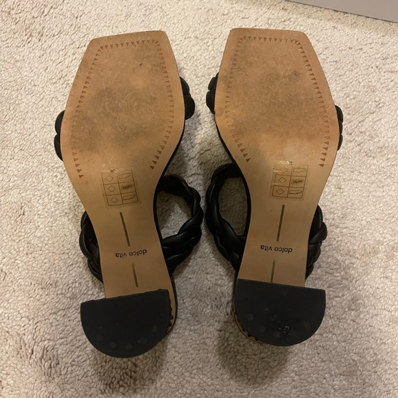 Dolce vita black sandal heels - Picture 3 of 6